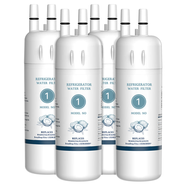 EDR1RXD1 W10295370A 9081 Refrigerator Water Filter by DFilters 4pk